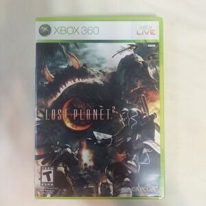 Lost Planet 2 XBOX 360 Video Game Disc Case Manual 2010
